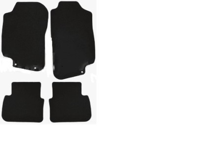Set of black velour floor mats for saab 9.5 1998-2010 Accessories