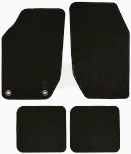 Complete set of BLACK  textile interior mats saab 900 classic Hatchback and sedan Others interior equipments