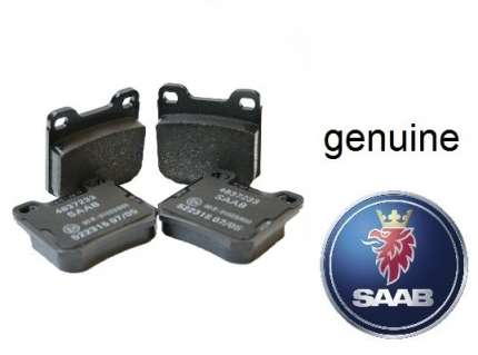 rear Brake pads for saab Brake pads