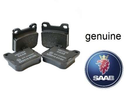 rear Brake pads for saab New PRODUCTS