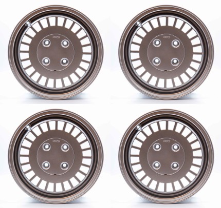 Complete set of 4 SAAB Turbo US 15 inch wheels for SAAB 90 - 99 - 900 Alloy wheels