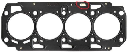 Cylinder head gasket ( 1.9 TID) 1,02mn for saab 9.3 NG Gaskets