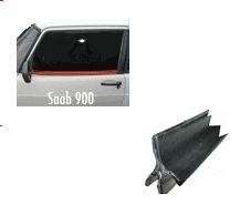 Window scraper, Side window rear outer, saab 900 convertible New PRODUCTS