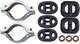 Exhaust system mounting kit for saab 900 NG and 9.3 Exhaust system