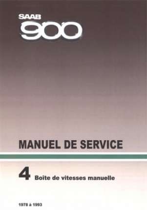 saab 900 transmission repair manual (french) saab gifts: books, models...