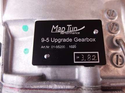 Maptun upgraded manual gearbox for saab 9.5 New PRODUCTS
