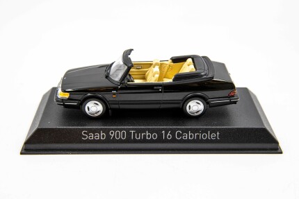 1992 SAAB 900 Turbo 16 Convertible 1:43 scale saab gifts: books, models...