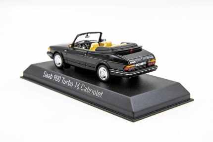 1992 SAAB 900 Turbo 16 Convertible 1:43 scale saab gifts: books, models...