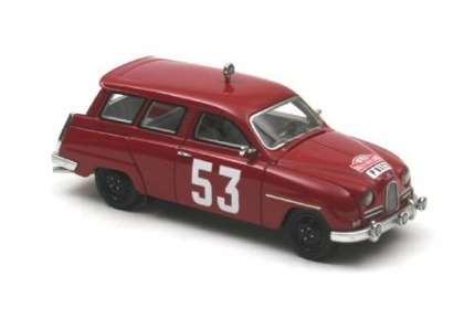 SAAB 95 Rally Monte Carlo model 1/18 New PRODUCTS