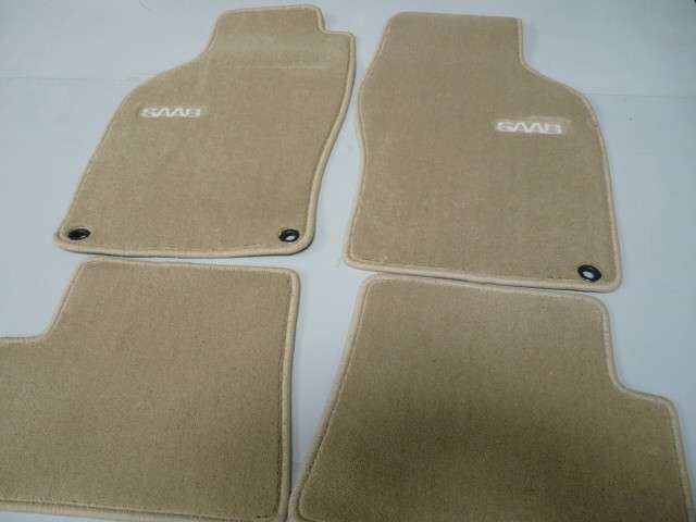 Complete Set Of Textile Interior Mats Saab 9 3 Convertible Beige