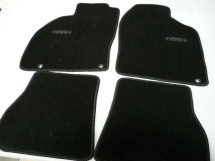Complete set of textile interior mats saab 9.3 (Black) Accessories