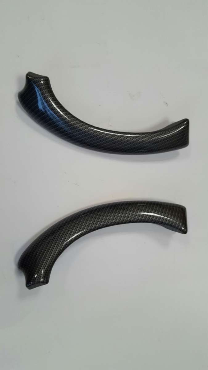 Front door handle set carbon type for saab 900 NG and 9.3 - RBM Saab Parts