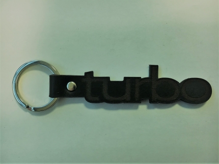 Leather saab Turbo keyring Accessories
