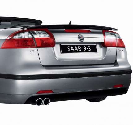 Rear spoiler for saab 9.3 convertible 2004-2009 rear spoiler