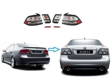 Tail lights kit for saab 9.3 2003-2012 New PRODUCTS