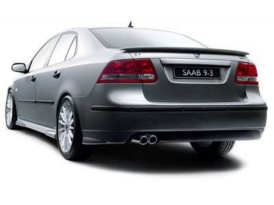 Rear spoiler for saab 9.3 II Aero 2003 and up rear spoiler