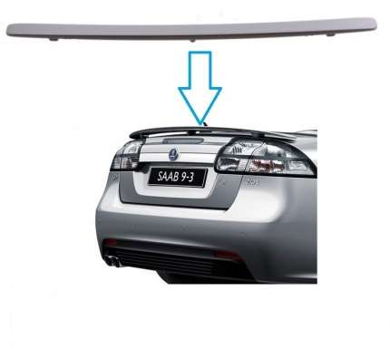 Rear spoiler for saab 9.3 convertible 2008-2012 New PRODUCTS