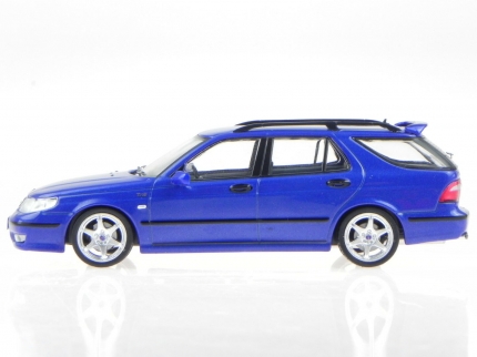 tack zich zorgen maken kabel SAAB 9-5 Aero Hirsch Sport Combi 2002 model 1:43 - RBM Saab Parts