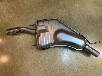 Rear Exhaust silencer for saab 9.5 2.0 and 2.3 turbo Exhaust Front pipes and silencers