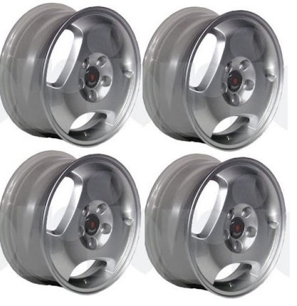 Complete set of 4 genuine saab wheels in 15