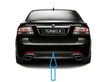 Bumper skirt for SAAB 9.3 Turbo X 2008-2009 New PRODUCTS