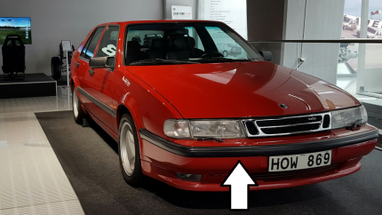 Front bumper cover saab 9000 aero New PRODUCTS