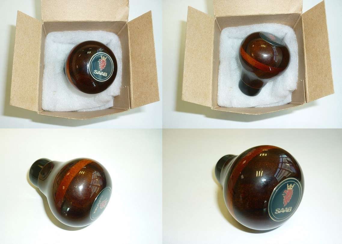 Burlwood gear knob for saab 900 classic RBM Saab Parts