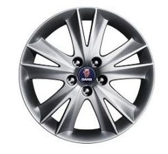 Genuine saab alloy wheel in 17