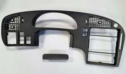 Saab carbon type dash panel for saab 9.5 -2005 Accessories