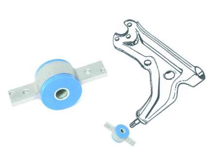 Complete consolidated bushes kit front control arm SAAB 9000 Suspension / handling