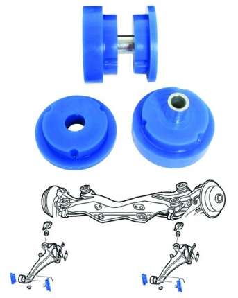 Consolidated bushes kit for control arm SAAB 9-5 Suspension / handling