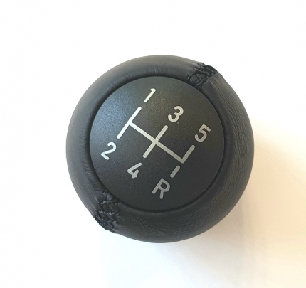 Leather gear knob for saab 900 NG, 9.3 and 9000 Others interior equipments