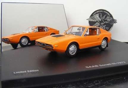 SAAB SONETT III 1973 model 1/43 saab gifts: books, models...