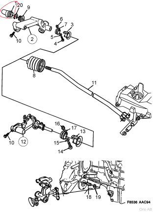 Articulation bellows saab 900 1994-1996 Others transmission parts