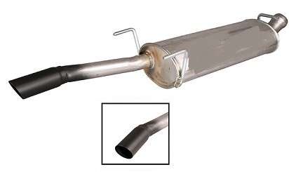 Exhaust rear silencer for saab 900 NG and 9.3 turbo New PRODUCTS