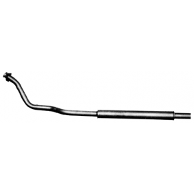 Downpipe single tube with silencer Saab 900 classic turbo 16 valves Exhaust Front pipes and silencers