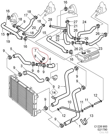 temperature sensor for saab 900 classic Sensors,contacts