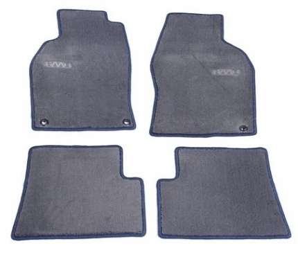 Complete set of textile interior mats saab 9.3 convertible (Dark Grey) Interior Mats set