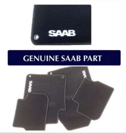 Complete set of textile interior mats saab 9.3 CV 2008-2012 Interior Mats set