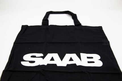 SAAB Carry bag black Cotton saab gifts: books, models...