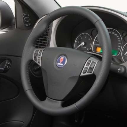 Saab leather Steering wheel for SAAB 9.3 2006-2012 Accessories