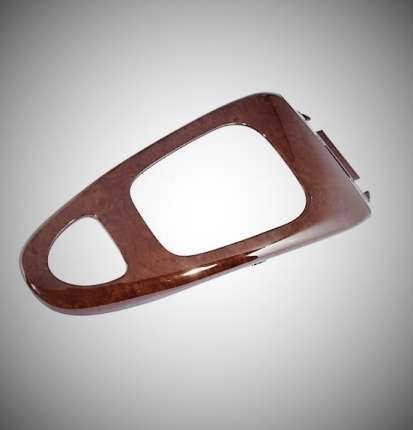 Gear level trim cover in wood for saab 9.3 2003-2012 AT Accessories